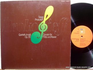 BASF 15 29037-5 - Sergei Prokofiev - Quintett D-moll Op. 39; Son