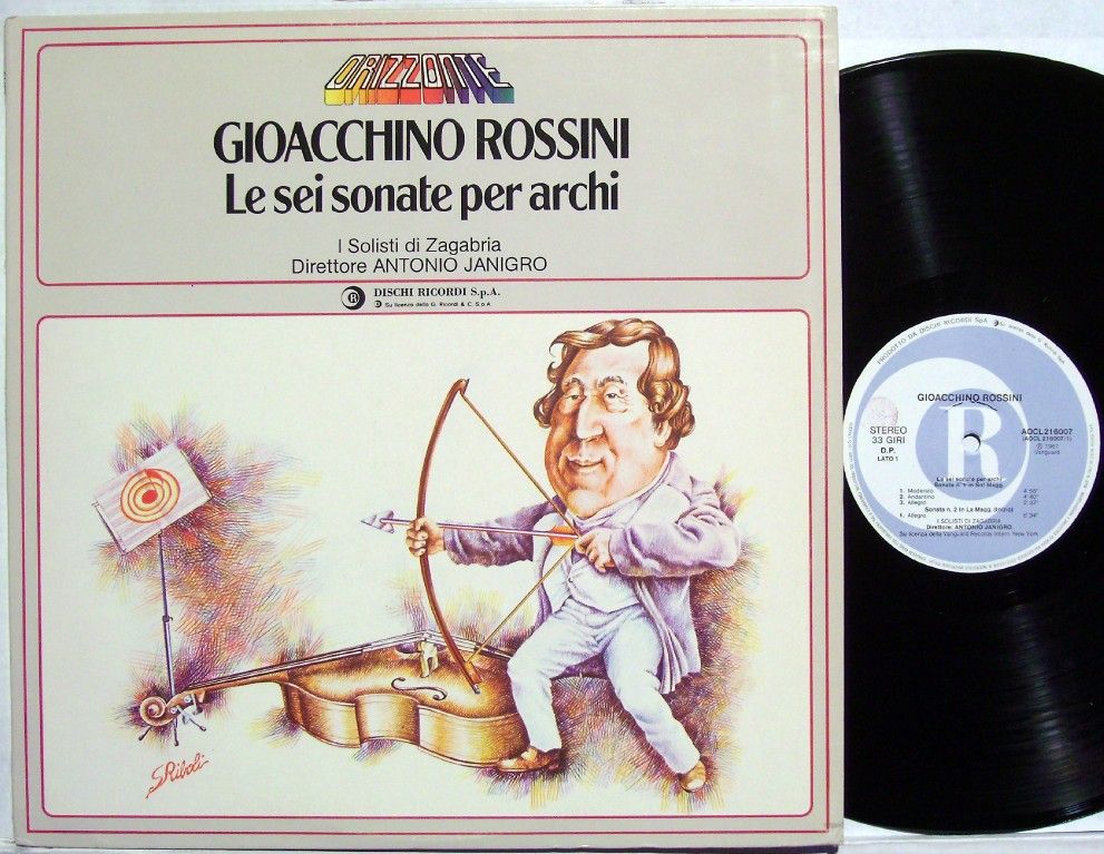 Ricordi AOCL 216007 - Gioacchino Rossini, Zagrebački Solisti, An