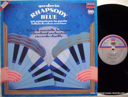 DECCA 417 326-1 - George Gershwin, Katia Et Marielle Labèque, Th