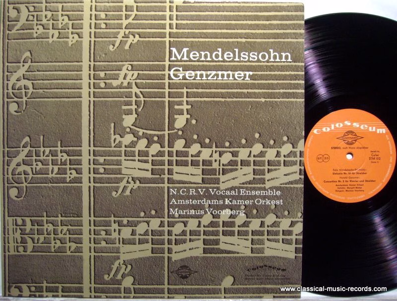 Colosseum Colos StM 102 - Felix Mendelssohn-Bartholdy, Harald Ge