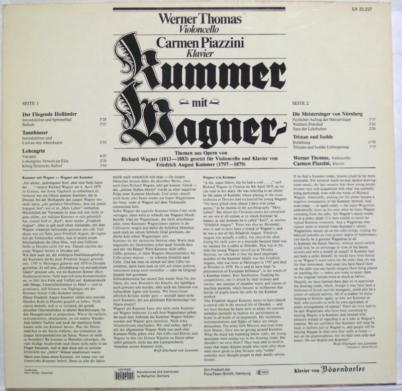 ACANTA EA 23.237 - Werner Thomas (2), Carmen Piazzini, Friedrich - Image 2