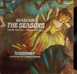 London Records CS 6509 - Ernest Ansermet, Alexander Glazunov, L'