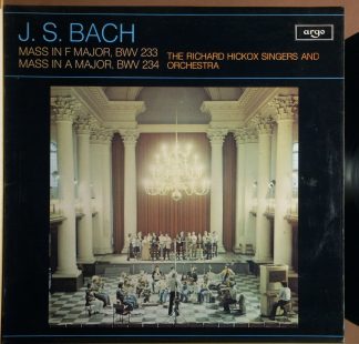 Argo ZRG 873 - Johann Sebastian Bach, The Richard Hickox Singers
