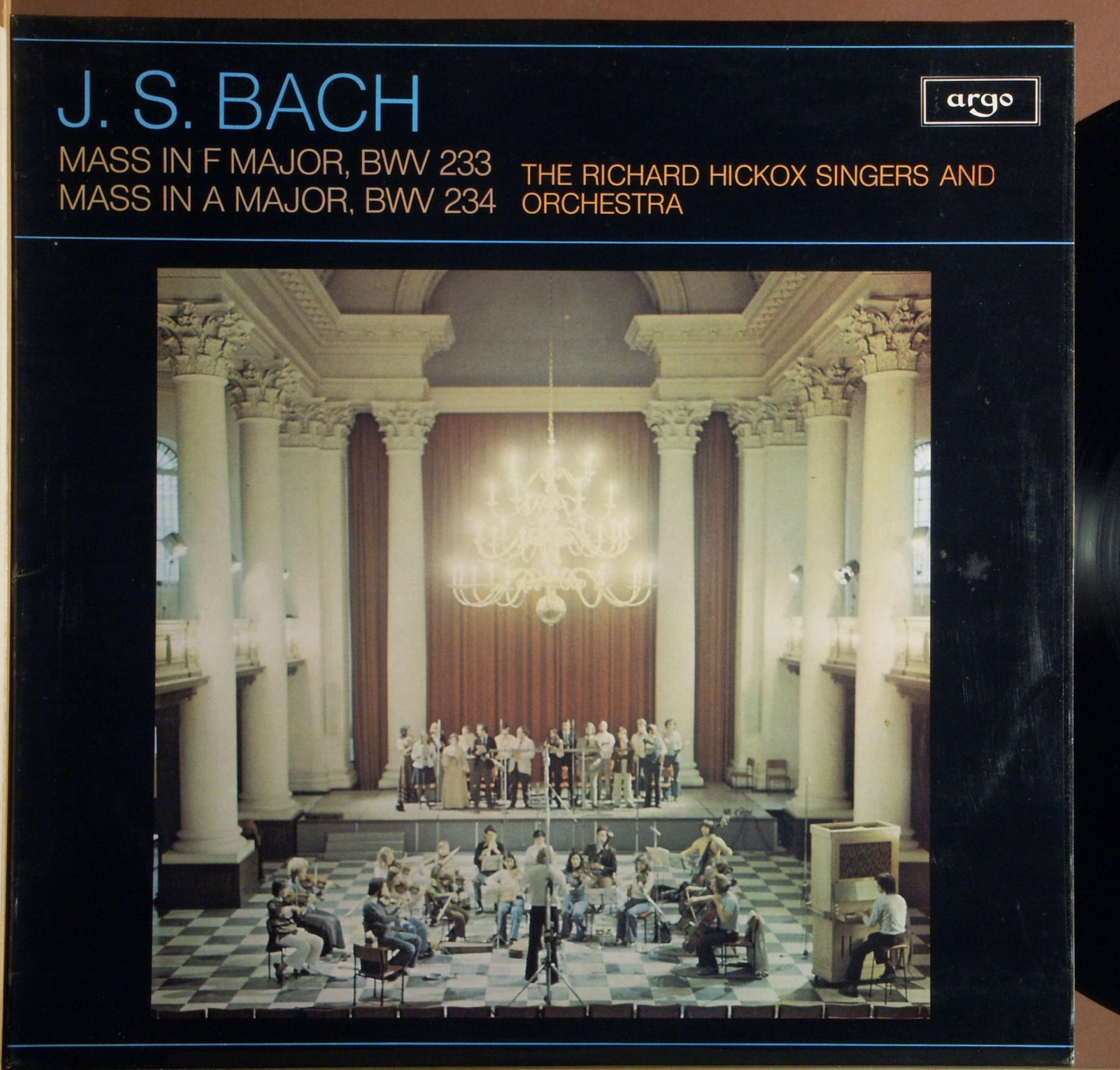 Argo ZRG 873 - Johann Sebastian Bach, The Richard Hickox Singers