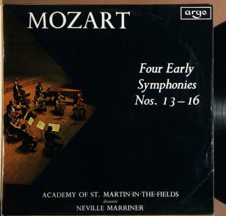 Argo ZRG 594 - Wolfgang Amadeus Mozart, The Academy Of St. Marti
