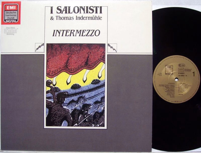Deutsche Harmonia Mundi 16 9585 1 - I Salonisti, Thomas Indermüh