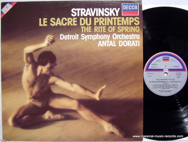 DECCA 91 990 2 - Igor Stravinsky, Detroit Symphony Orchestra, An