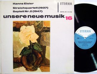 Eterna 8 20 586 - Hanns Eisler - Streichquartett (1937) / Septet