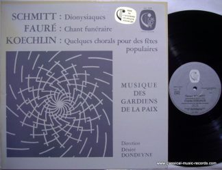 Calliope CAL. 1839 - Florent Schmitt, Gabriel Fauré, Charles Koe