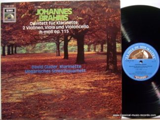 His Master's Voice 1 C 053-10 737 - Johannes Brahms, David Glaze