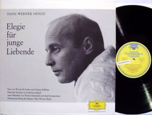 Deutsche Grammophon J 820 - Hans Werner Henze - Szenen Aus »Eleg