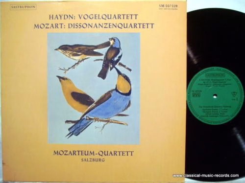 Sastruphon SM 007 028 - Joseph Haydn, Wolfgang Amadeus Mozart, M
