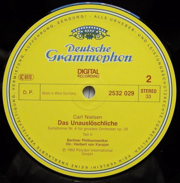 Deutsche Grammophon 2532 029 - Carl Nielsen, Berliner Philharmon - Image 4