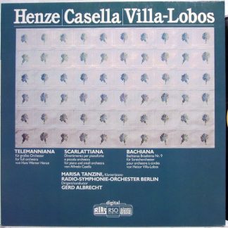 Schwann Musica Mundi VMS 1611 - Hans Werner Henze, Alfredo Casel