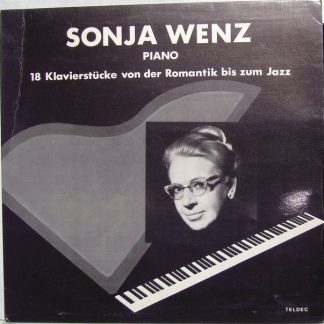 TELDEC 66.23451 - Sonja Wenz - 18 Klavierstücke Von Der Romantik