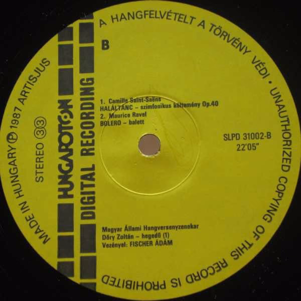 Hungaroton SLPD 31002 - Pyotr Ilyich Tchaikovsky, Aram Khatchatu - Image 4