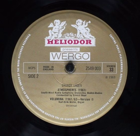 HELIODOR 2549 003 - György Ligeti - Adventures - New Adventures - Image 4