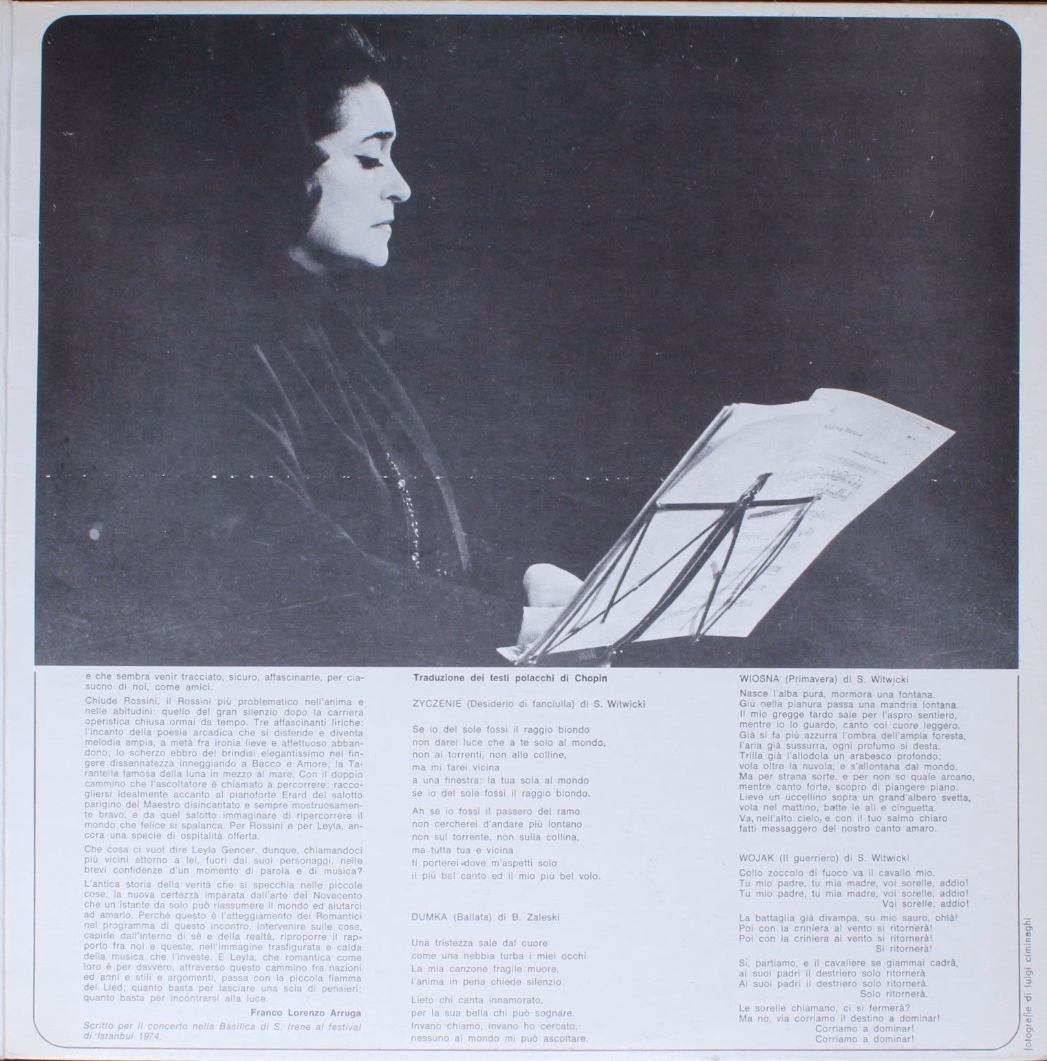 Cetra cetra/lpo 2003 - Leyla Gencer - Recital Di Leyla Gencer Pe - Image 4