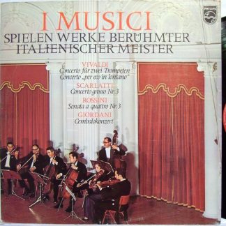 Philips D 88407 Y - I Musici, Antonio Vivaldi, Alessandro Scarla