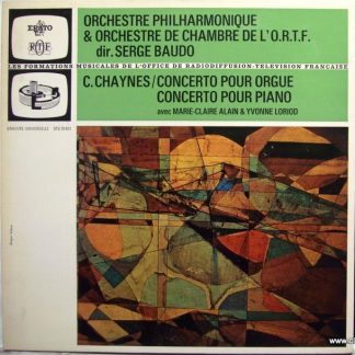 Erato STU 70451 - Charles Chaynes - Concerto Pour Orgue / Concer