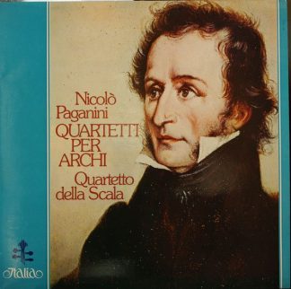 Italia ITL 70039 - Niccolò Paganini, Quartetto della Scala - Qua