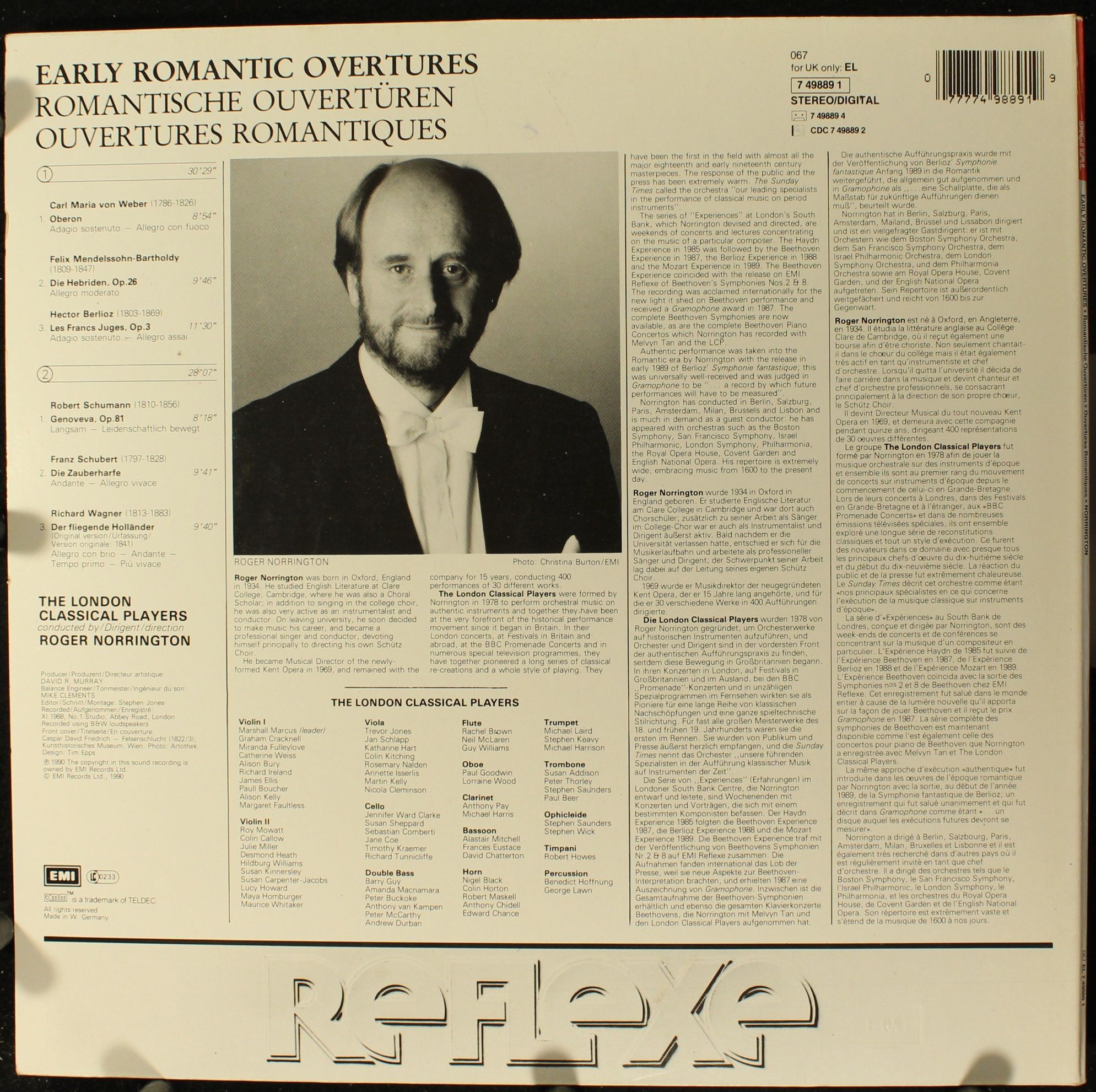 His Master's Voice Digital 7 49889 1 - London Classical Players, - Image 2