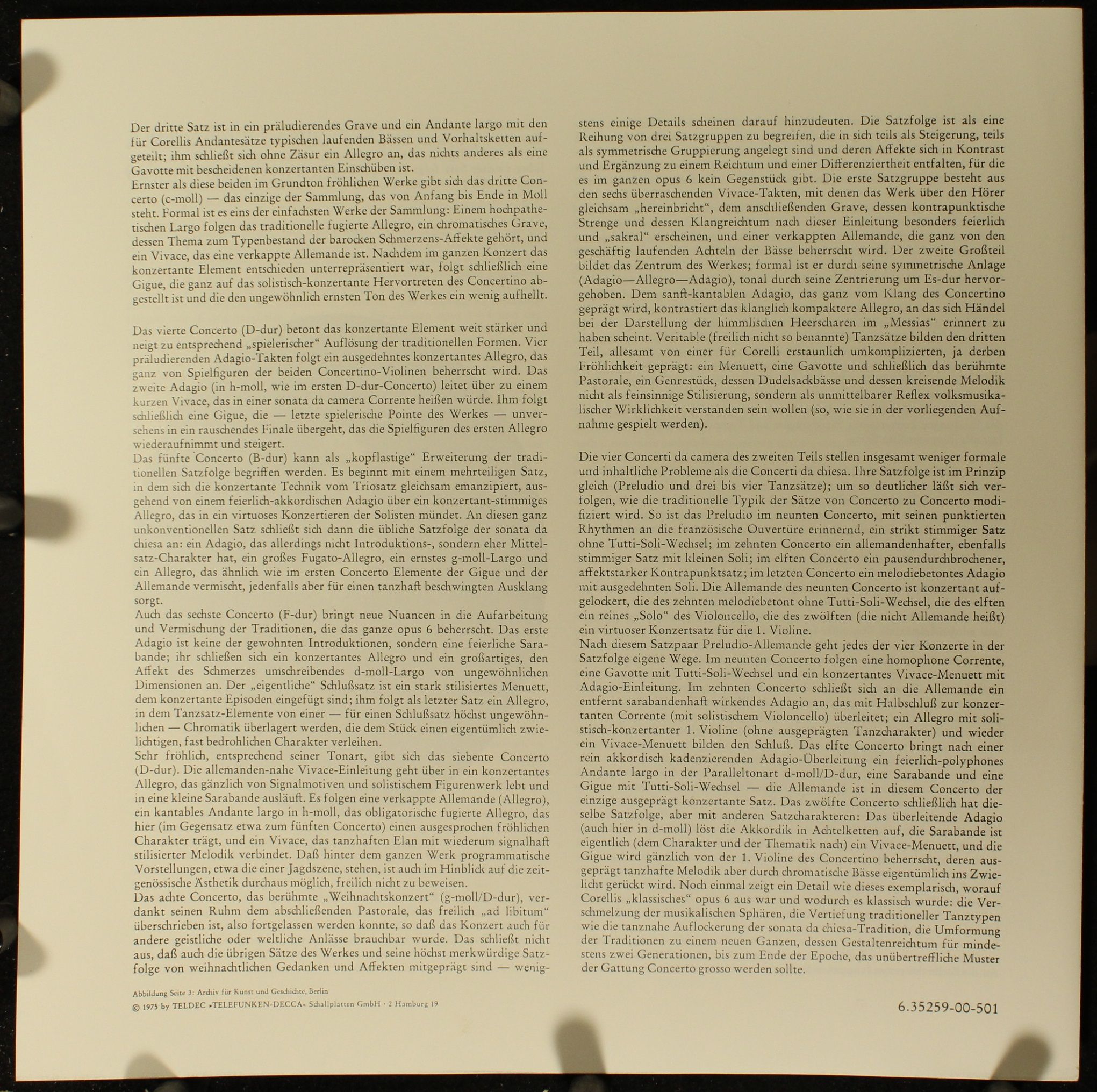 DECCA 6.35259 EX - Arcangelo Corelli, The Academy Of St. Martin- - Image 4