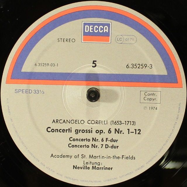 DECCA 6.35259 EX - Arcangelo Corelli, The Academy Of St. Martin- - Image 5