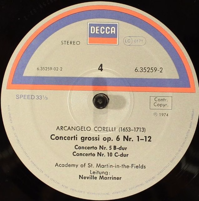 DECCA 6.35259 EX - Arcangelo Corelli, The Academy Of St. Martin- - Image 10