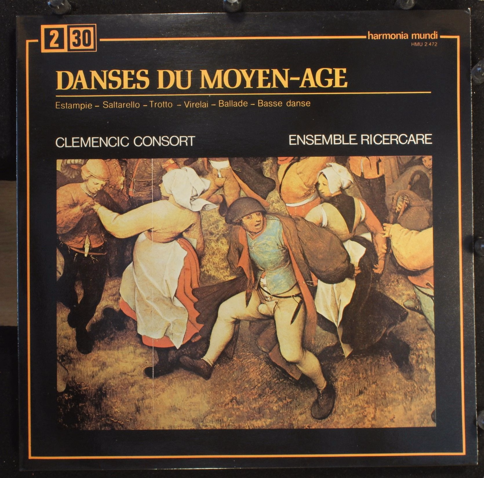 Harmonia Mundi HMU 2.472 - Clemencic Consort, Ricercare-Ensemble