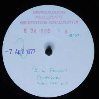 Not On Label 8 26 880 - Ermanno Wolf-Ferrari, Heinz Rögner - Orc