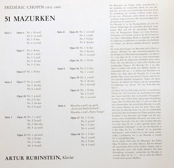 RCA Red Seal LSC-6177-B - Arthur Rubinstein, Frédéric Chopin - C - Image 14