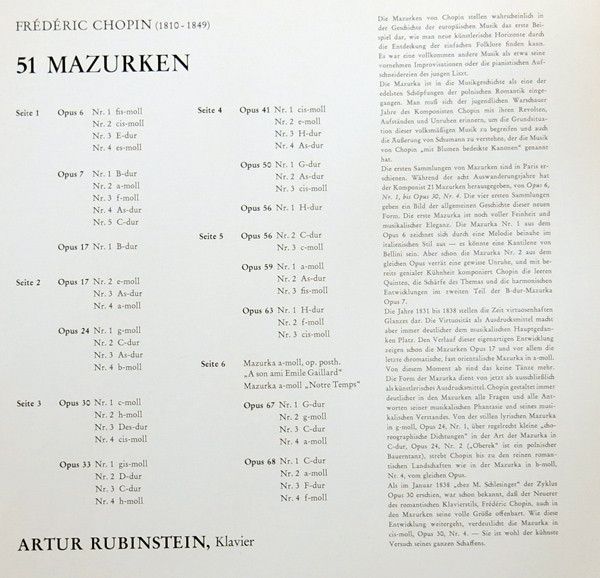 RCA Red Seal LSC-6177-B - Arthur Rubinstein, Frédéric Chopin - C - Image 14