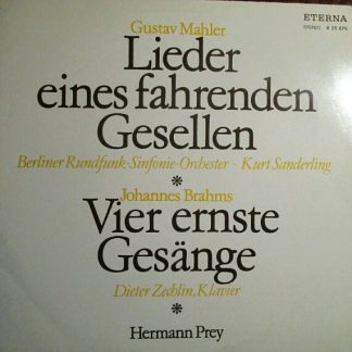 Eterna 8 25 876 - Gustav Mahler, Johannes Brahms, Rundfunk-Sinfo