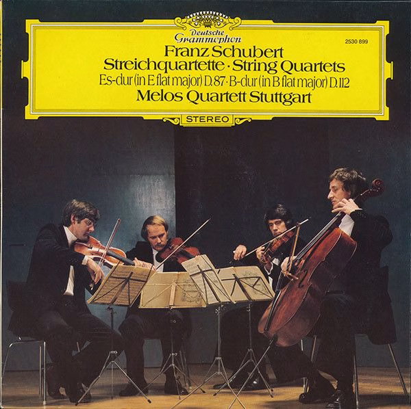Deutsche Grammophon 2530 899 - Franz Schubert, Melos Quartett -