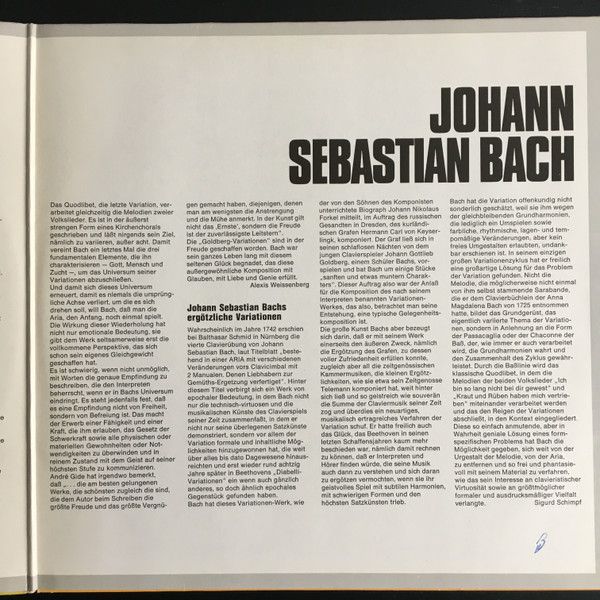 EMI Electrola 1C 151-11644/45 - Johann Sebastian Bach, Alexis We - Image 3