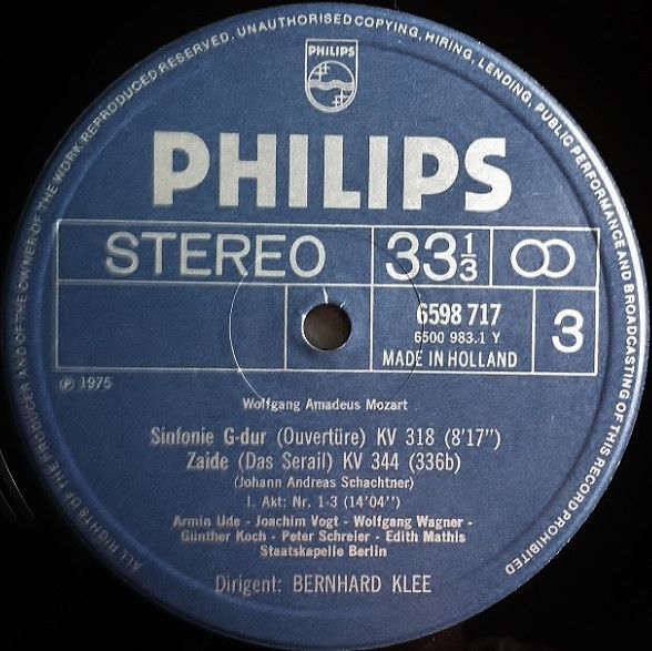 Philips 6747 387 - Wolfgang Amadeus Mozart - Mozart Edition 14 ● - Image 3