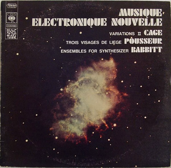 CBS S 34-61 064 - John Cage, Henri Pousseur, Milton Babbitt - Mu