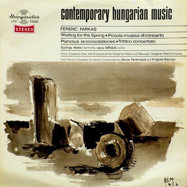 Hungaroton SLPX 11391 - Farkas Ferenc - Waiting For The Spring /