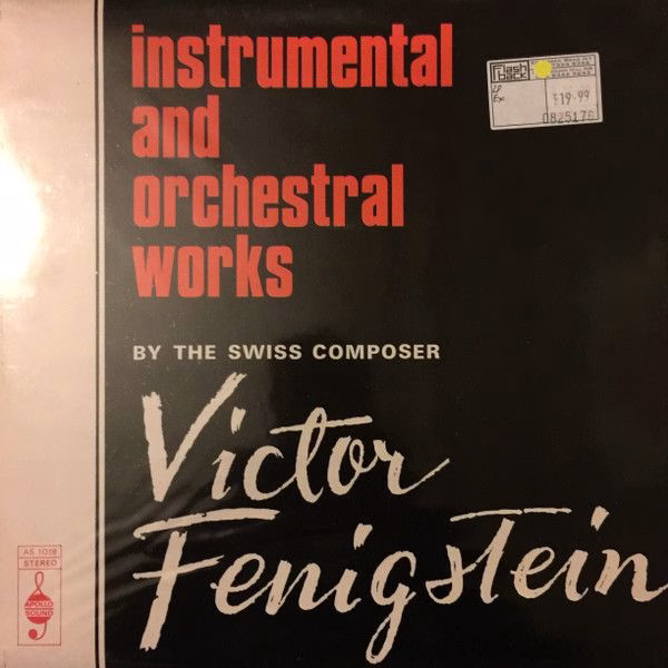 Apollo Sound AS1019 - Victor Fenigstein - Instrumental and Orche