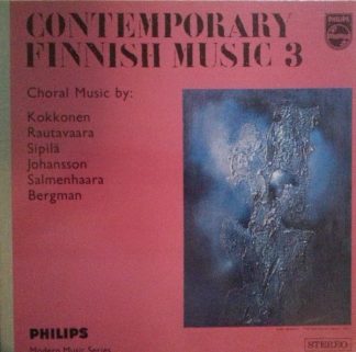 Philips 839 705 LY - Various - Contemporary Finnish Music 3