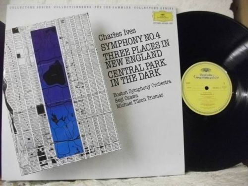 Deutsche Grammophon 410 933-1 - Charles Ives, Boston Symphony Or