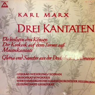 Bärenreiter-Musicaphon BM 25 R 611 - Karl Marx (3), Herrad Wehru
