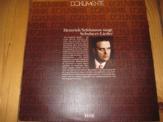 DECCA 6.41941 - Franz Schubert, Heinrich Schlusnus - Singt Schub