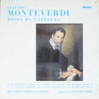Tudor TUD 06 01 - Claudio Monteverdi, John McCarthy, The Ambrosi