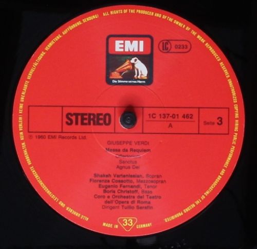 His Master's Voice 1c 137-01-461/62 - Giuseppe Verdi, Tullio Ser - Image 7