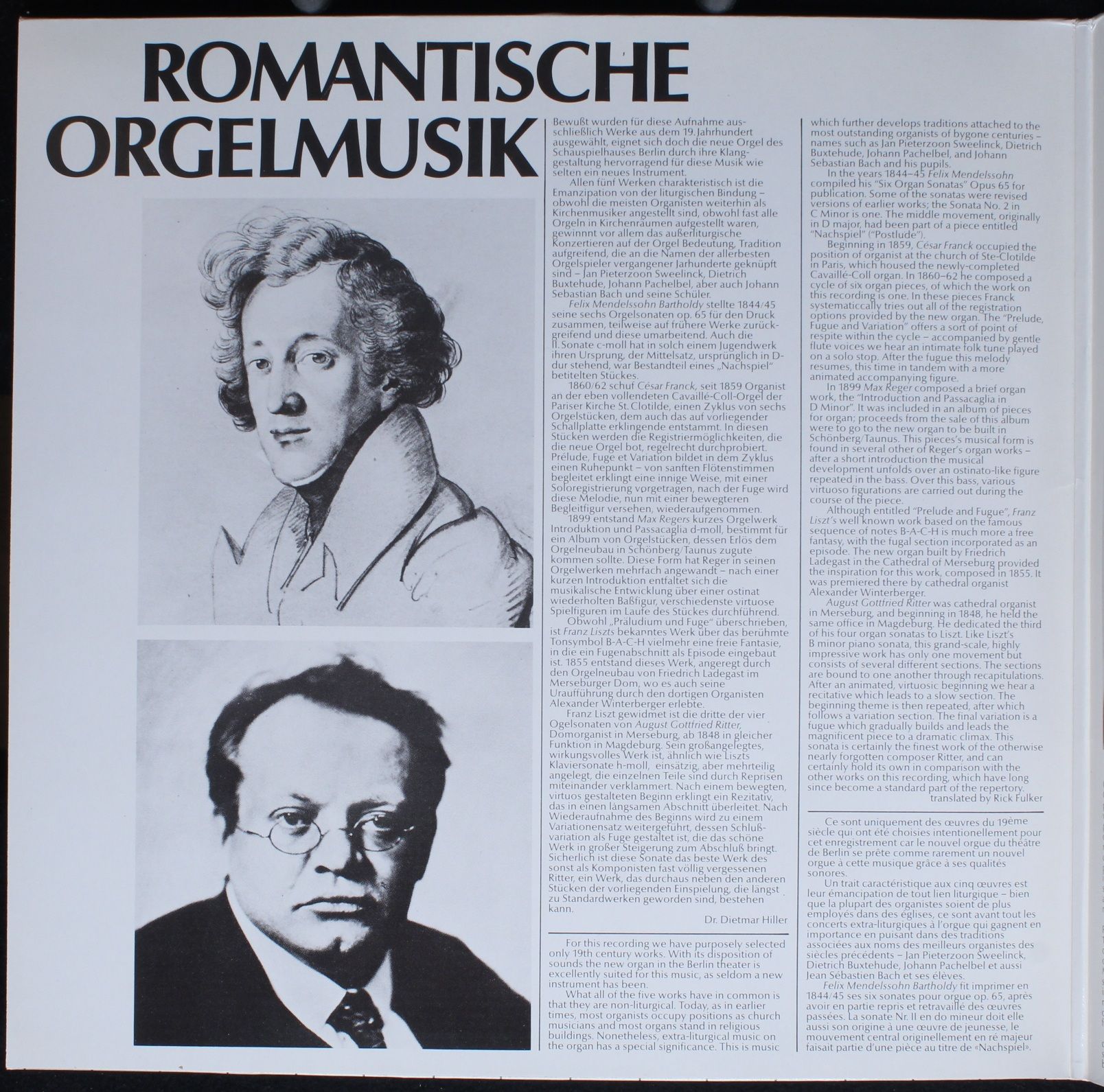 Capriccio C 27 122 - Joachim Dalitz - Romantische Orgelmusik = R - Image 2