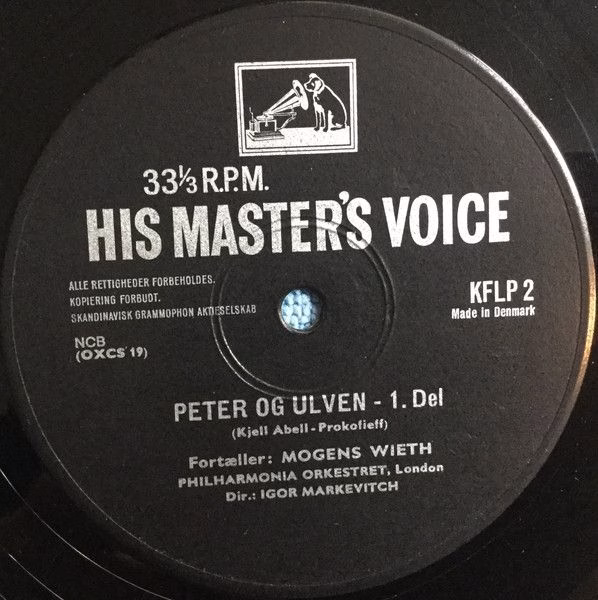 His Master's Voice KFLP 2 - Sergei Prokofiev, Mogens Wieth, Igor - Image 3