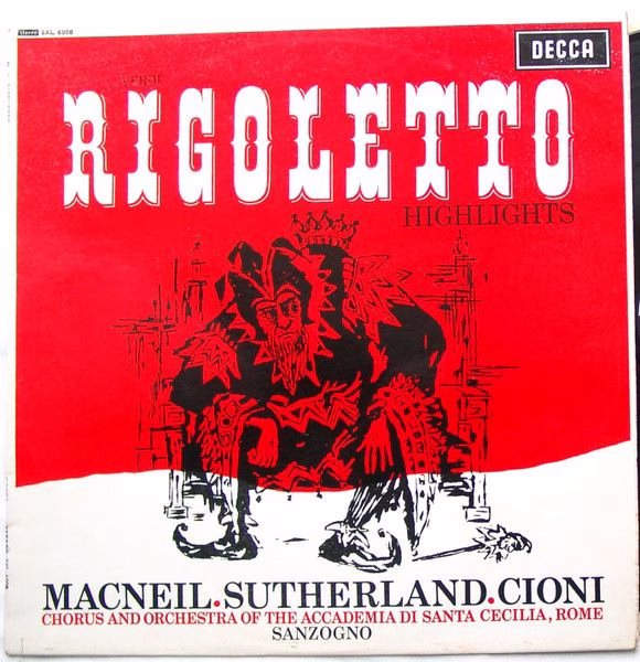 DECCA SXL 6008 - Giuseppe Verdi, Cornell Macneil, Joan Sutherlan