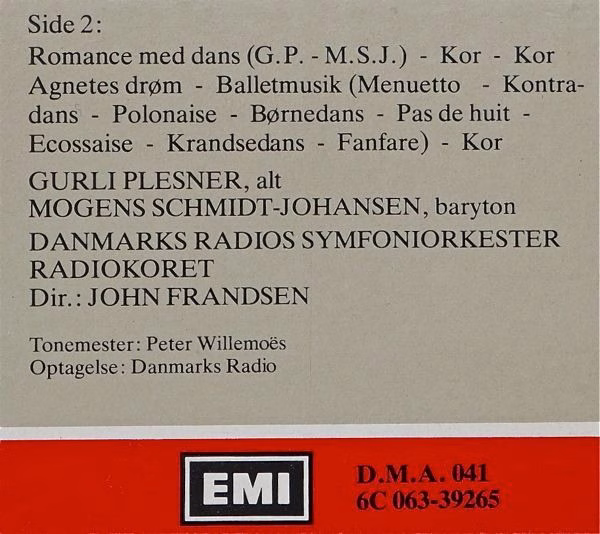 EMI D.M.A. 041 - Daniel Friedrich Rudolph Kuhlau, Bodil Gøbel, G - Image 4